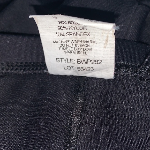 Body Wrappers Dancewear Black Shorts Small EUC - Picture 6 of 6